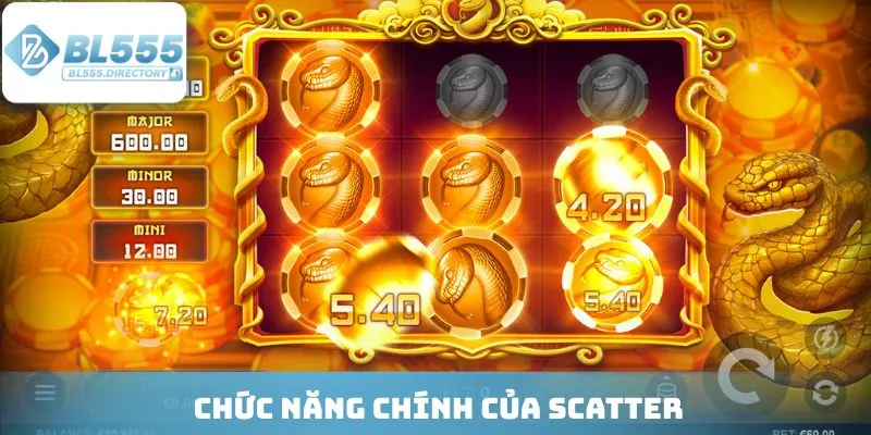 Chức năng chính của Scatter