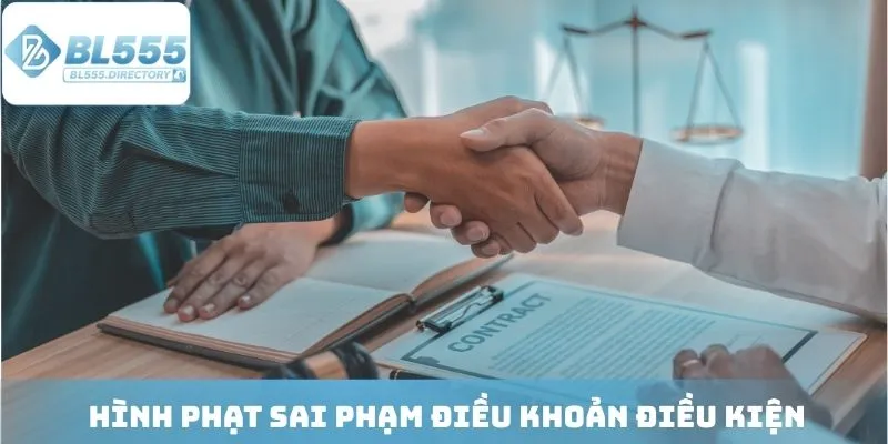 Hình phạt sai phạm điều khoản điều kiện tại nhà cái