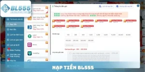 Nạp tiền BL555